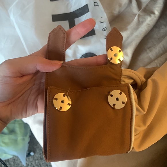 SHEIN X VALERIA GÓMEZ Two Tone Belted Trench Coat - Picture 12 of 12